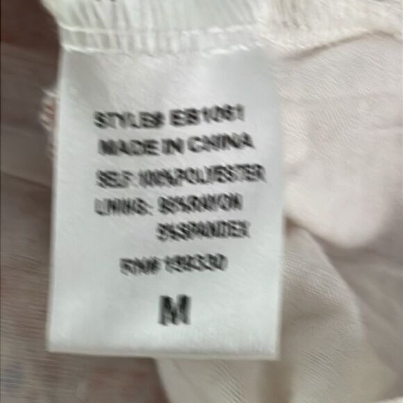 Floral Print Blouse top w White Bodysuit by Heyson Front tie So pretty - Picture 8 of 9